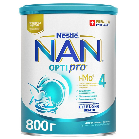 Молочная смесь Nestle NAN OptiPro 4