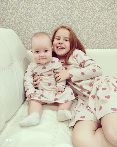 8 месяцев 💙❤ Вот