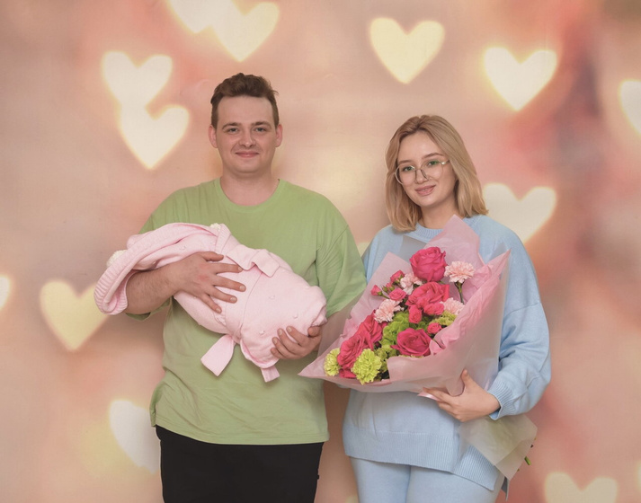 Пришли фотографии с роддома 💖