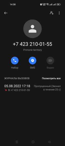 По поводу всяких звонков