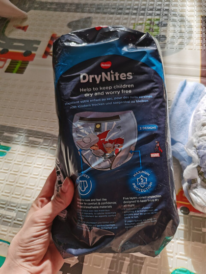Отзыв о трусиках Huggies DryNites