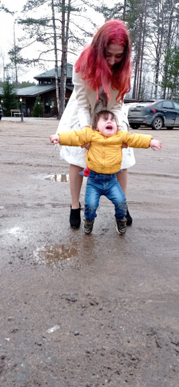 Наш маленький шилопоп научился