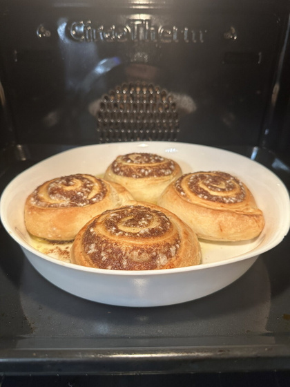 Булочки с корицей за