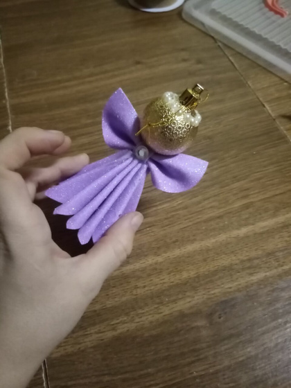 Наша поделка в сад