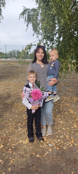 Мой третий первоклашка