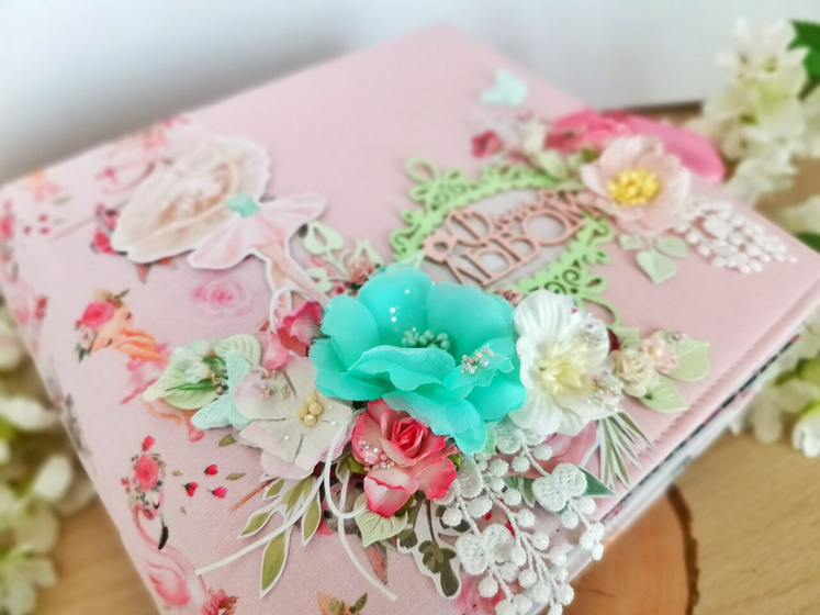 Альбом для малышки с балеринками 😊