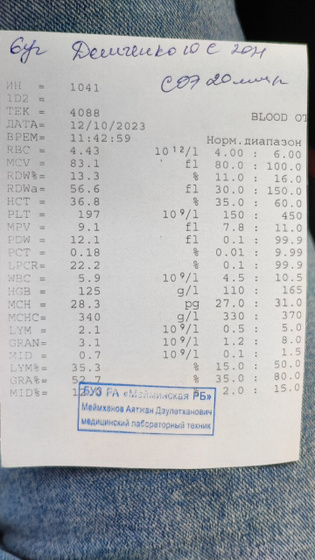 Сходили к нашему педиатру
