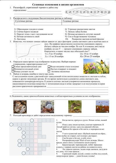 Помогите решить детский кроссворд.