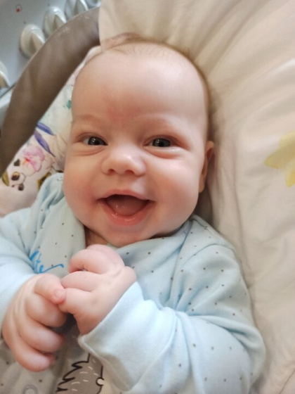 3 месяца сыночку💙