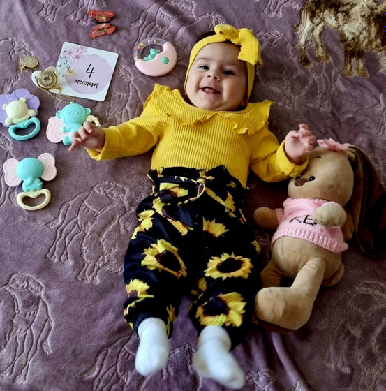 4 месяца)💜 Нашей царевне