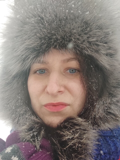 На улице песец))