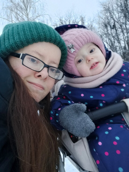 Сходили погуляли ⛄💙.