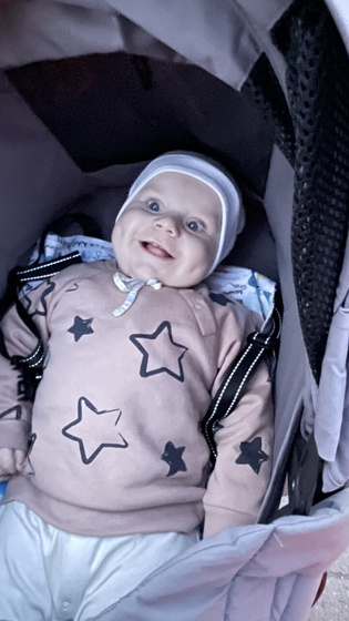Полгода сыну