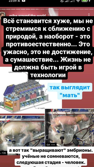 Искуственная мать. Китай не боится Бога