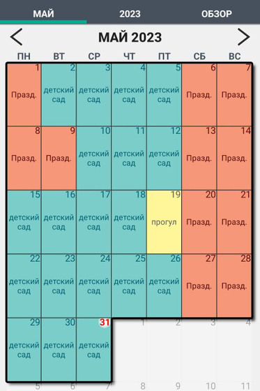 Посещаемость детского сада радует))