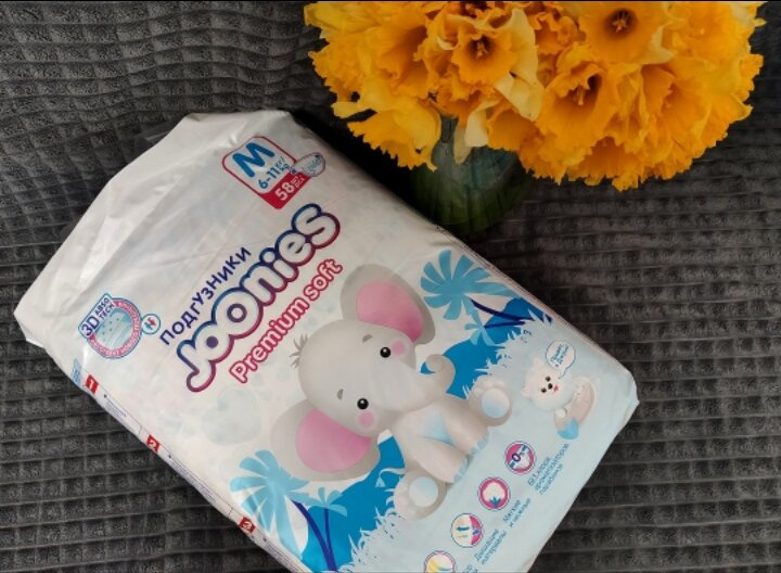 Тест-драйв подгузников Joonies Premium soft