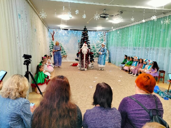 Прошёл новогодний утренник в