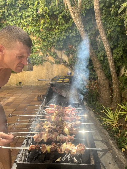 Очередной выходной в сауне и бассейне.