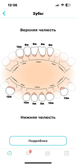 Зубы полезли как грибы?
