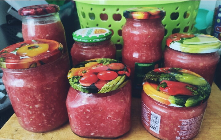 Домашние заготовки.
