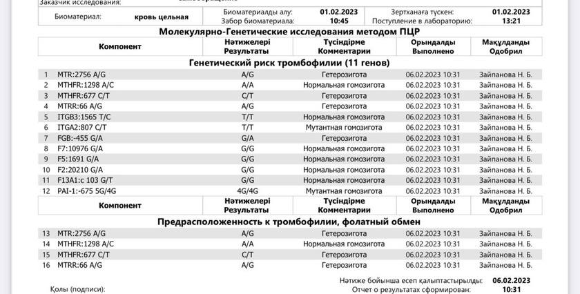 Полоски гемостаза и нарушение маточно-плацентарного кровотока