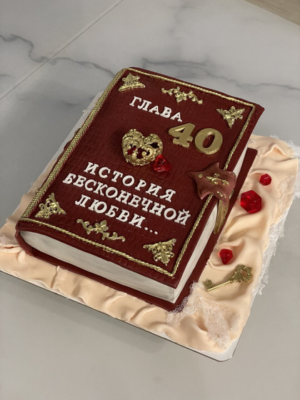 Торт на 40 лет совместной жизни