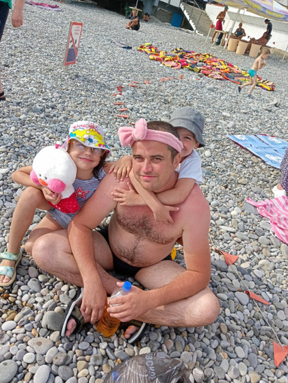 Наш отпуск на море