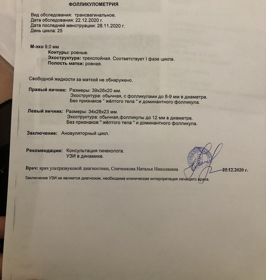 Овуляция(СПКЯ?), дюфастон