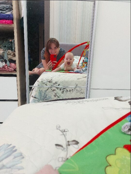 Наши 5 месяцев❤ растёт