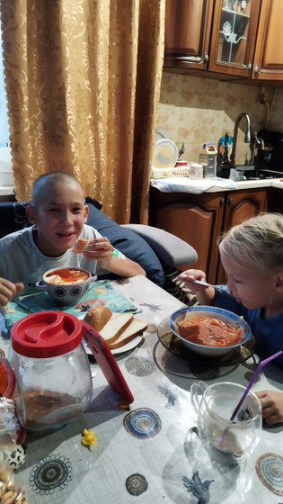 Не успела сварить, уже налетели ?
