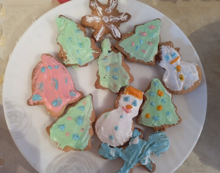 Адвент-календарь. Дни 13-14. Новогоднее печенье 🍪