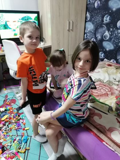 Новый имидж Евочки.