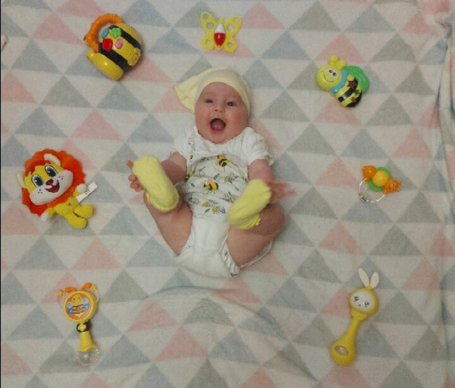 Наши 5 месяцев❤ растёт