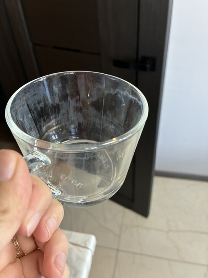 Разводы на стаканах