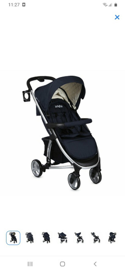 У кого такая коляска? Babyton Cosmo blue