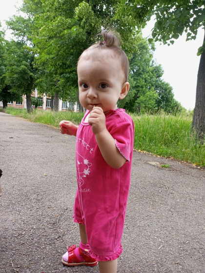 Моя любительница прогулок 🥰