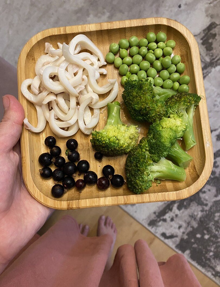 Ужины Милы и перекусы 😁🍉