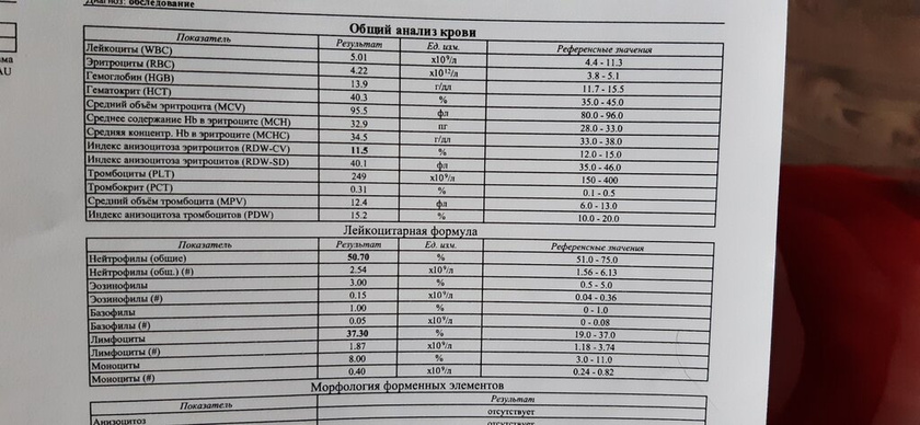 Девочки, пришли результаты анализов,