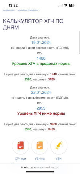 Хгч 5 акушерских