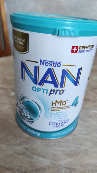 Переход на смесь NAN 4 optipro