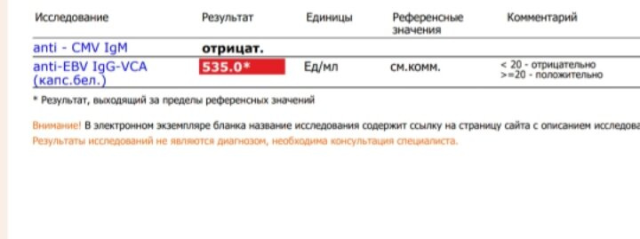 Кто знаком с Эпштейн Барром зайдите пожалуйста