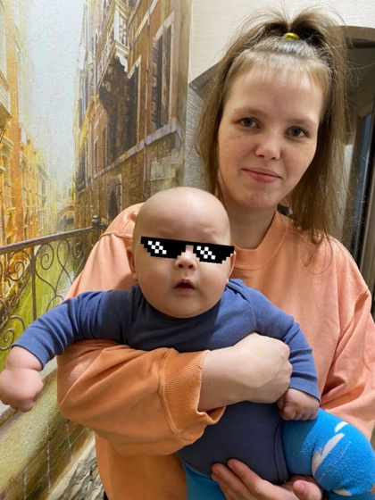 Полгодика Львёнку ?? Весим