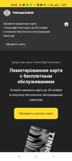 Тинькофф. Это две разных акции?