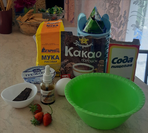 Шоколадная пироженка без вреда