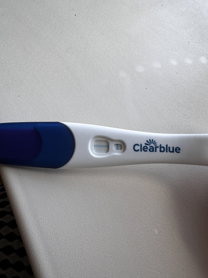 Тест Clearblue призрак