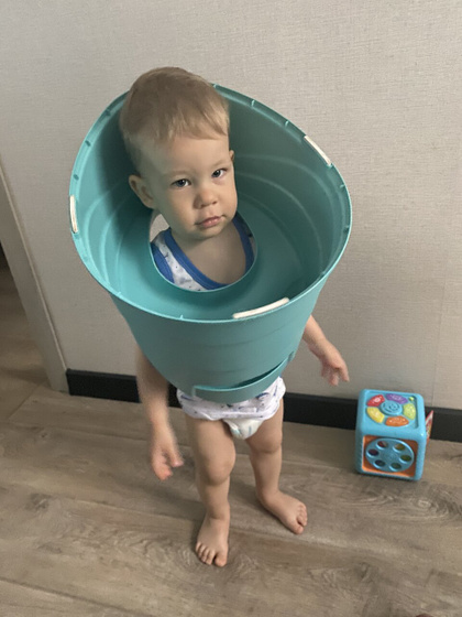 Как приучили к горшку?