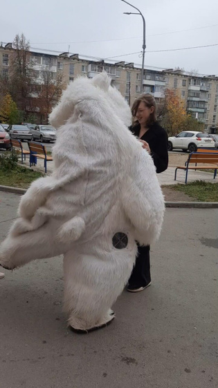 Заказала я медведя.