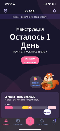 Жду месячные ?