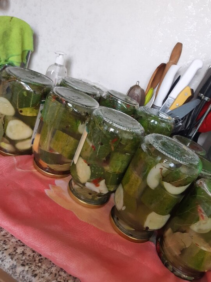 Мать понесло....Огурчики
