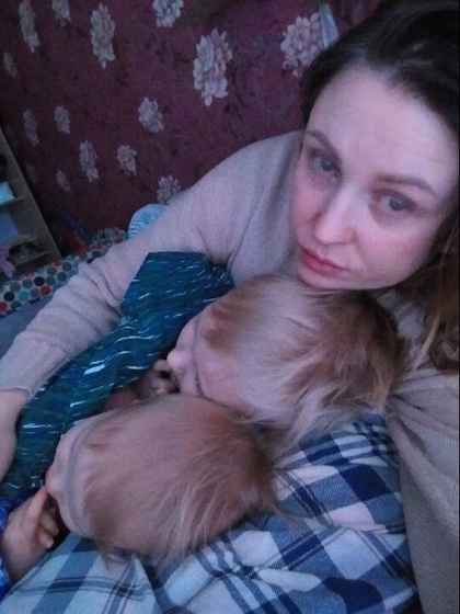 Такое жуткое фото получилось,